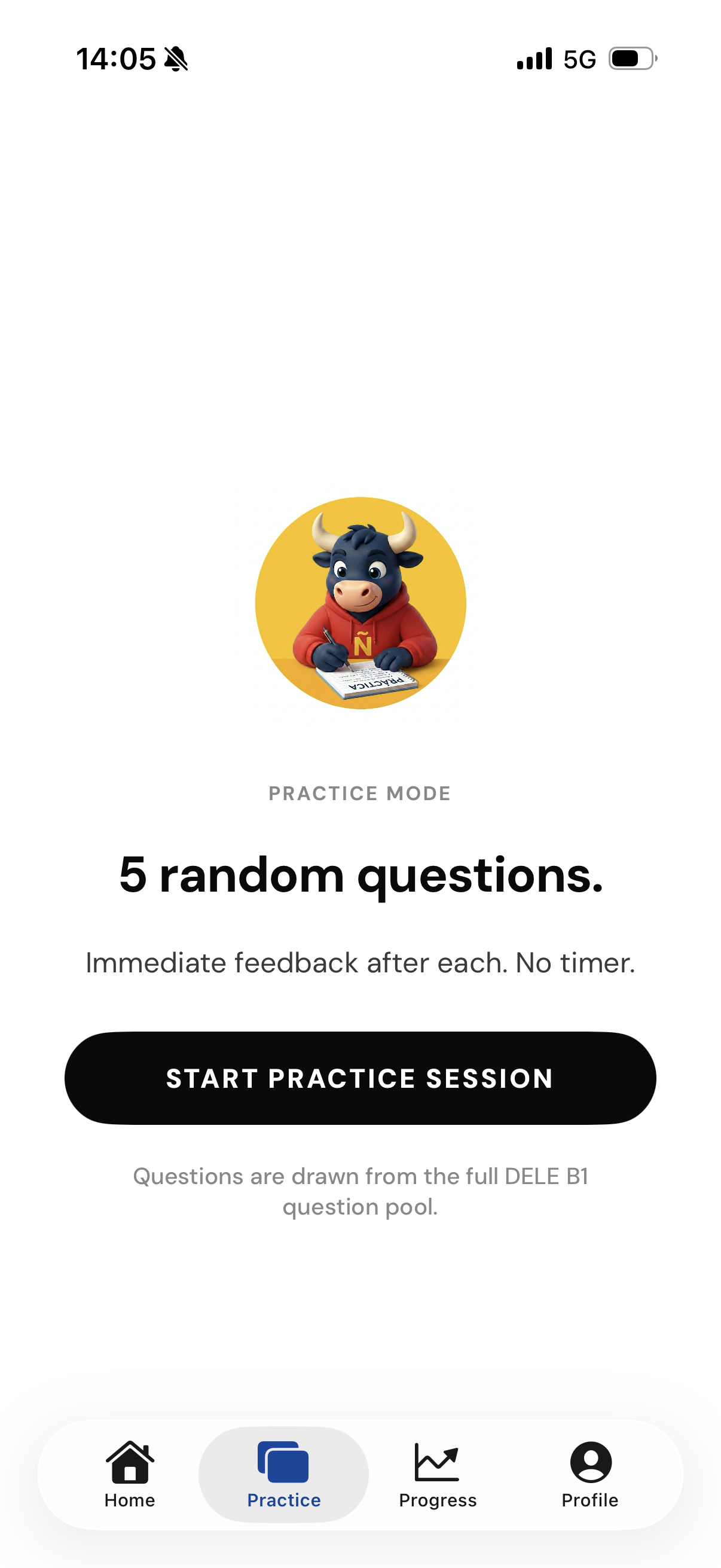 Examen de práctica DELE B1